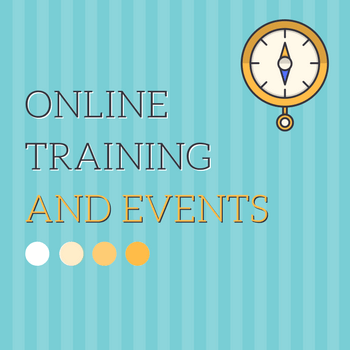 Online Training and events service section banner